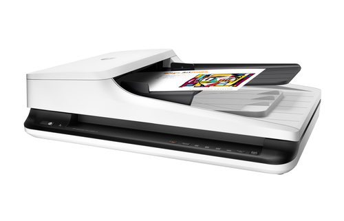 HP Scanjet Pro 2500 f1 1200 x 1200 DPI Flatbed & ADF scanner Black,White A4