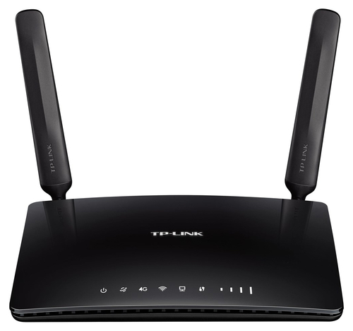 TP-LINK TL-MR6400 Single-band (2.4 GHz) Fast Ethernet 3G 4G Black wireless router