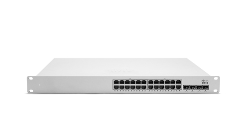 Cisco MS350-24P Managed L3 Gigabit Ethernet (10/100/1000) Power over Ethernet (PoE) 1U Grijs