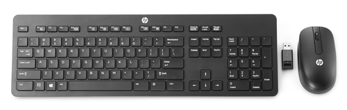 HP T6L04AA toetsenbord RF Draadloos QWERTY Engels Zwart