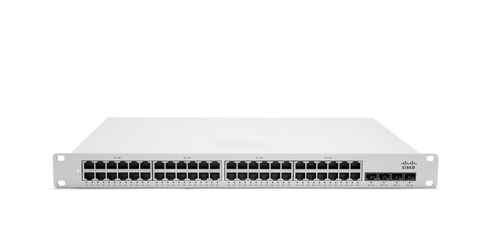 Cisco MS350-48LP Managed L3 Gigabit Ethernet (10/100/1000) Power over Ethernet (PoE) 1U Grijs