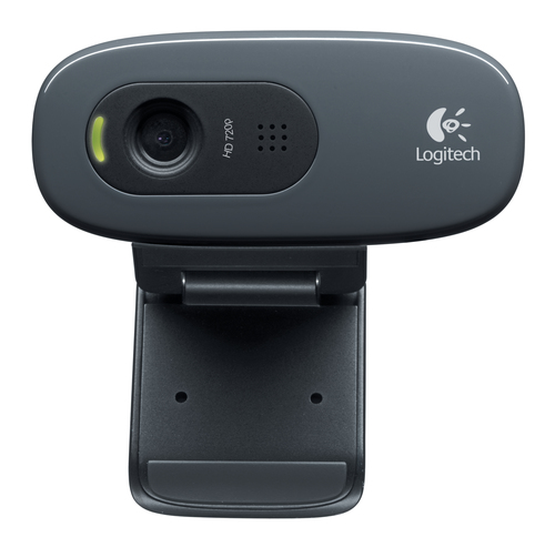 Logitech C270 3MP 1280 x 720pixels USB 2.0 Black webcam