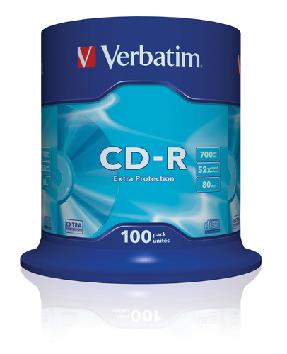 Verbatim CD-R Extra Protection 700 MB 100 stuk(s)