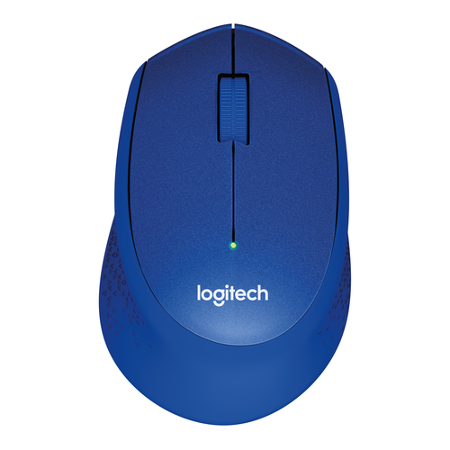 Logitech M330 Silent Plus RF Wireless Optical 1000DPI Right-hand Blue mice