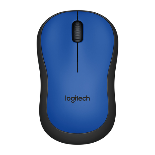 Logitech M220 Silent RF Wireless Optical 1000DPI Ambidextrous Black,Blue mice
