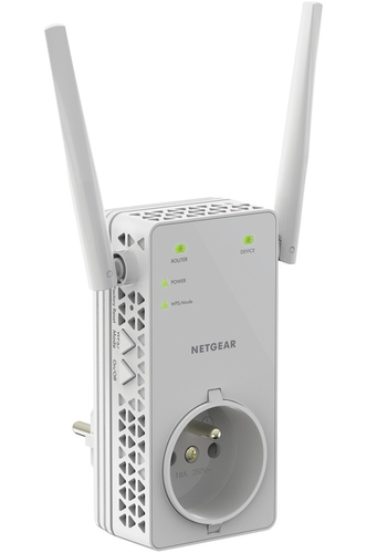 Netgear EX6130 Netwerkzender Wit 10, 100 Mbit/s