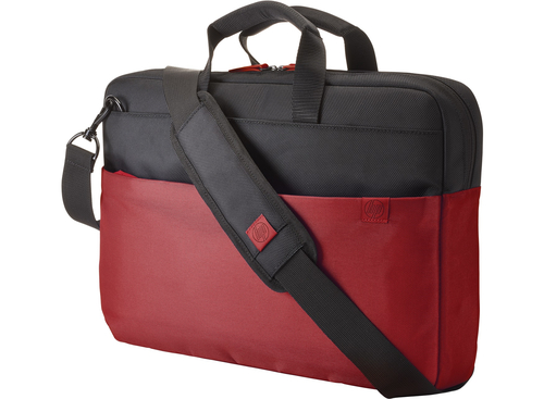 HP 15.6 Duotone Red BriefCase notebook case 39.6 cm (15.6") Black,Red