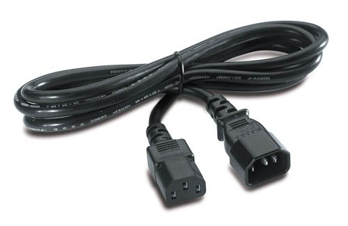 APC C13/C14 2.5m power cable Black C14 coupler C13 coupler