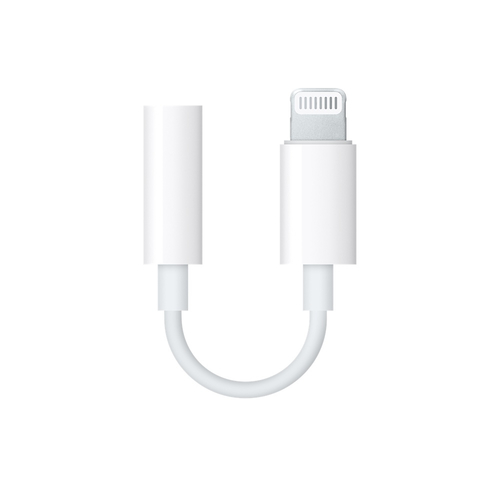 Apple MMX62ZM/A Lightning 3.5mm White cable interface/gender adapter