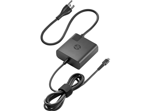 HP USB-C Travel 65W netvoeding & inverter Binnen Zwart