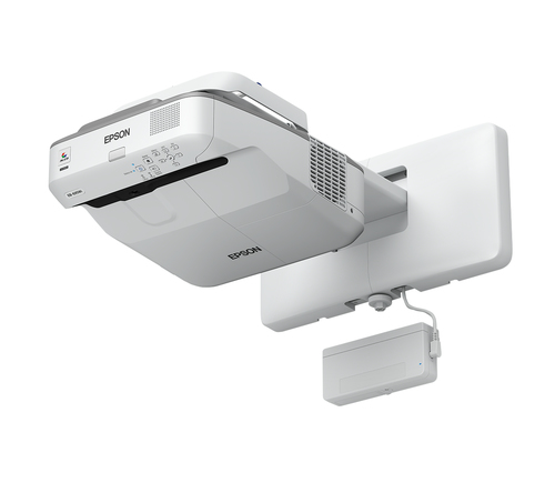 Epson EB-695Wi Projector met ultrakorte projectieafstand 3500 ANSI lumens 3LCD WXGA (1280x800) Wit, Grijs