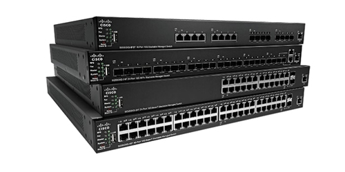 Cisco SG550X-24P-K9-UK network switch Managed L3 Gigabit Ethernet (10/100/1000) Power over Ethernet (PoE) 1U Black