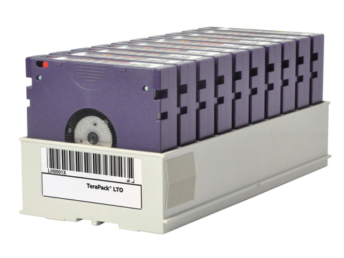HP LTO TeraPack Dust Cover Blank data tape 1,27 cm