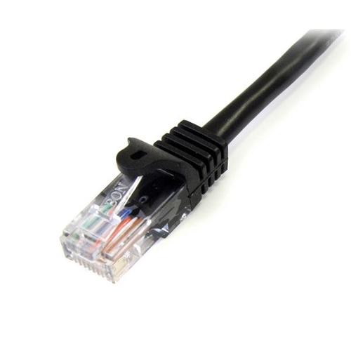 StarTech.com Cat5e Ethernet netwerkkabel met snagless RJ45 connectors UTP kabel 0,5m zwart