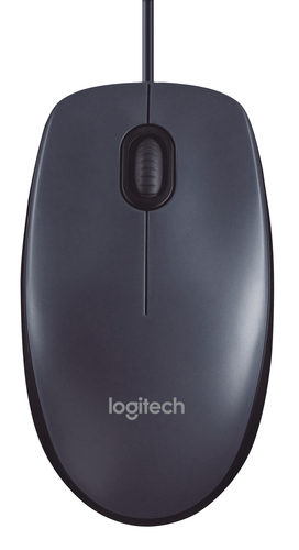 Logitech M100 USB Optical 1000DPI Ambidextrous Grey mice