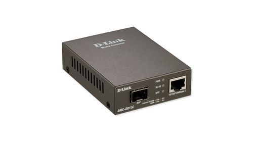 D-Link DMC-G01LC/E netwerk media converter 1000 Mbit/s Grijs