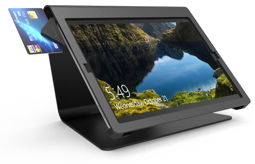 Maclocks Surface POS Kiosk Grey tablet security enclosure