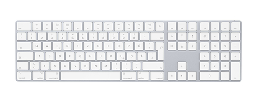 Apple MQ052D/A Bluetooth QWERTZ German White keyboard