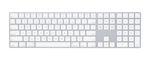 Apple MQ052Z/A Bluetooth QWERTY UK International White keyboard