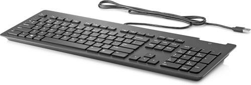 HP Business Slim Smartcard toetsenbord USB QWERTY Engels Zwart