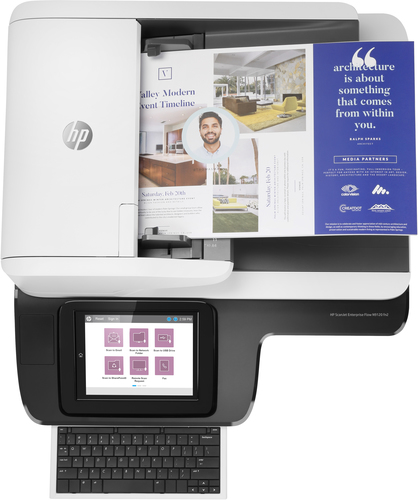 HP Scanjet Enterprise Flow N9120 fn2 600 x 600 DPI Flatbed & ADF scanner Black,White A3