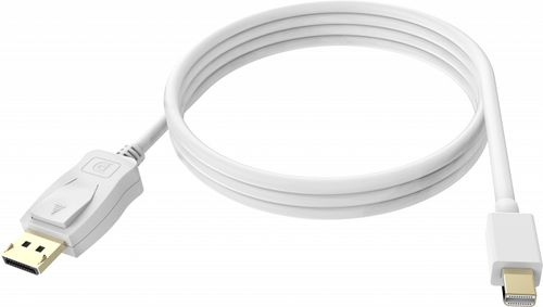 Vision TC 1MMDPDP 1m Mini-DP DP White DisplayPort cable
