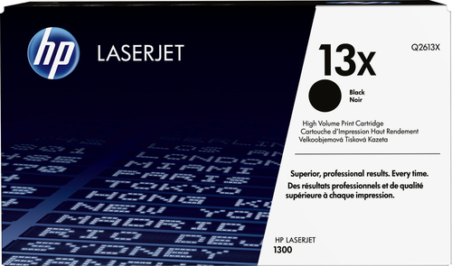 HP 13X originele high-capacity zwarte LaserJet tonercartridge