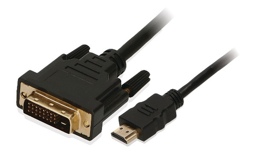 2-Power CAB0030A video cable adapter 1 m HDMI Type A (Standard) DVI-D Black
