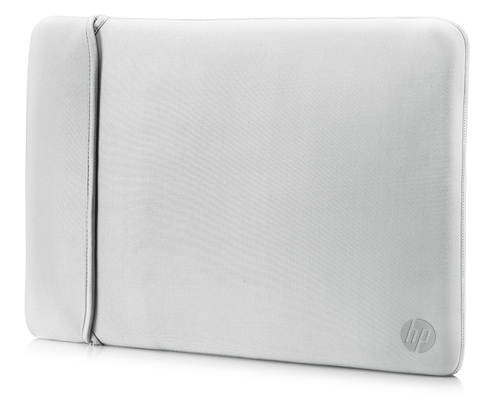 HP 15.6" Neoprene Reversible Sleeve notebook case 39.6 cm (15.6") Sleeve case Black,Silver