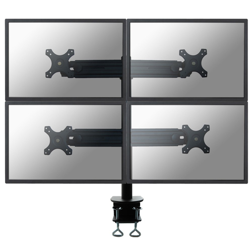 Newstar FPMA-D700D4 30" Black flat panel desk mount