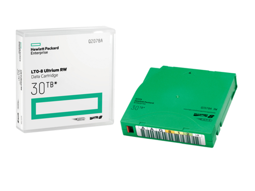 HP LTO-8 Ultrium 30TB RW Data Cartridge Blank data tape 12000 GB 1.27 cm
