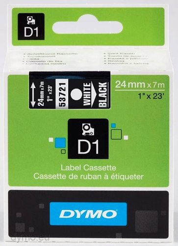 DYMO D1 Standard 24mm x 7m D1 label-making tape