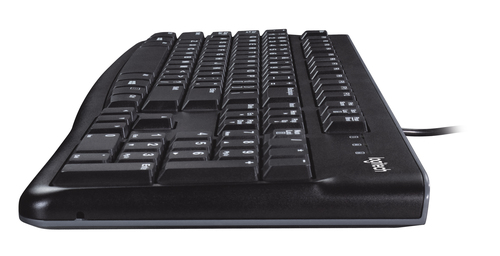 Logitech MK120 toetsenbord USB QWERTY US International Zwart