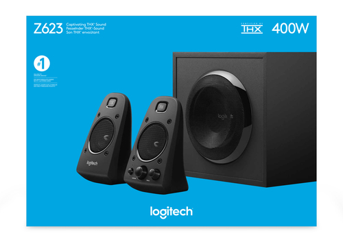 Logitech Z623 speaker set 2.1 channels 200 W Black