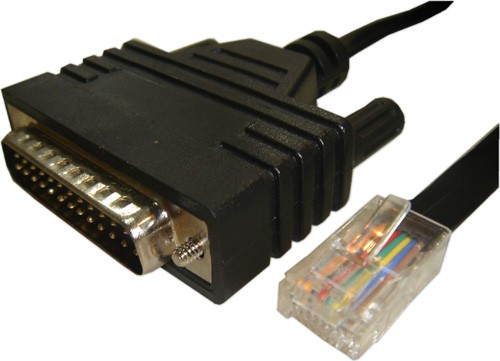Cisco CAB-CONAUX= 1.8m DB25 RJ-45 Black serial cable