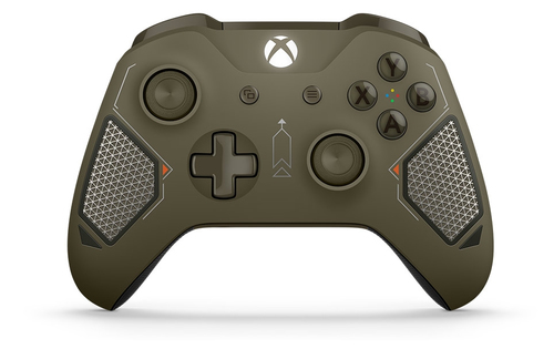 Microsoft Xbox Wireless Controller Combat Tech Special Edition Groen, Grijs RF Gamepad Analoog Xbox, Xbox One, Xbox One S