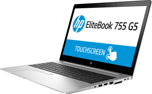 HP EliteBook 755 G5 Silver Notebook 39.6 cm (15.6") 1920 x 1080 pixels AMD Ryzen 5 8 GB DDR4-SDRAM 256 GB SSD Windows 10 Pro