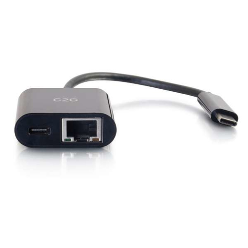 C2G 82408 interface hub USB 3.2 Gen 1 (3.1 Gen 1) Type-C Zwart