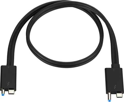 HP 3XB95AA Thunderbolt-kabel 0,7 m Zwart