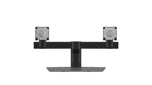 DELL Dual Monitor Stand 27" Aluminum, Black Desk