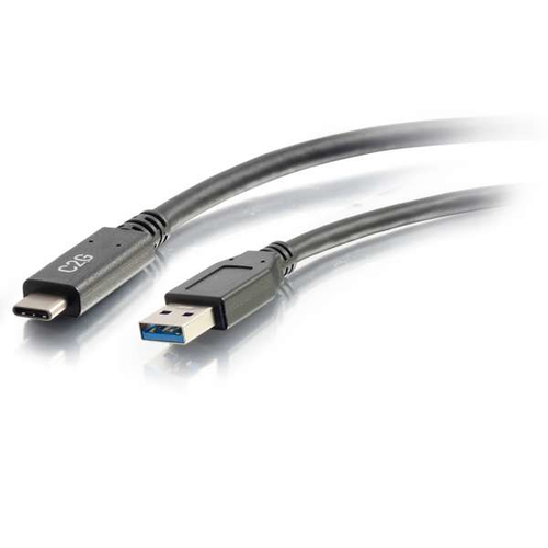 C2G 88833 USB-kabel 3 m USB 3.2 Gen 1 (3.1 Gen 1) USB C USB A Zwart
