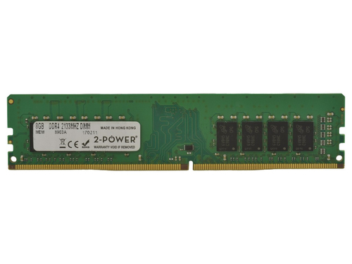 2-Power 8GB DDR4 2133MHz CL15 DIMM Memory - replaces P1N52AA