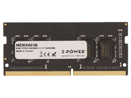 2-Power 8GB DDR4 2400MHz CL17 SODIMM Memory - replaces 01AG711