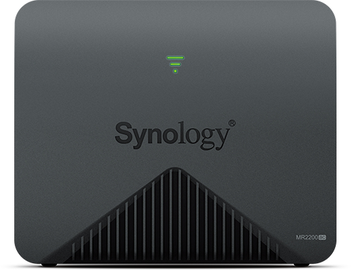 Synology MR2200AC draadloze router Gigabit Ethernet Dual-band (2.4 GHz / 5 GHz) Zwart
