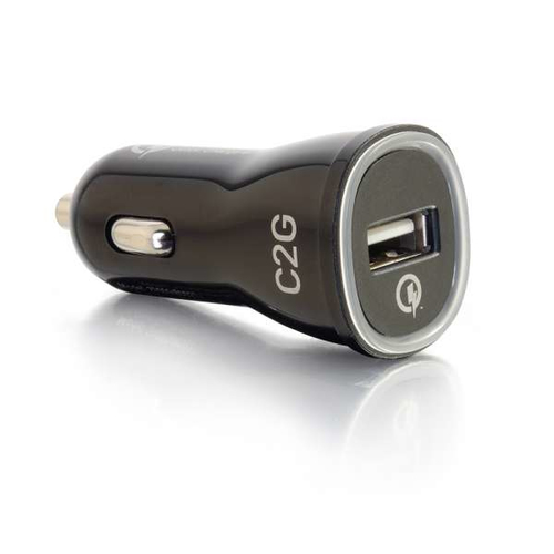 C2G 1-Port Quick Charge 2.0 USB Car Charger mobile device charger