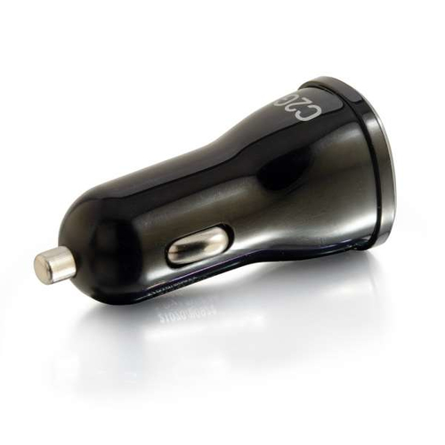 C2G Slimme 2-poort USB autolader, 2,4 A Uitvoer