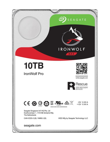 Seagate IronWolf Pro 3.5" 10000 GB Serial ATA III