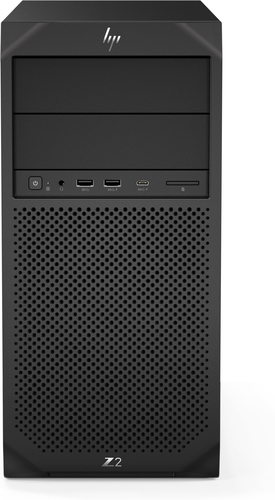 HP Z2 Tower G4 arbetsstation Intel® Xeon® E-2174G 32 GB DDR4-SDRAM 512 GB SSD Black Workstation Windows 10 Pro for Workstations
