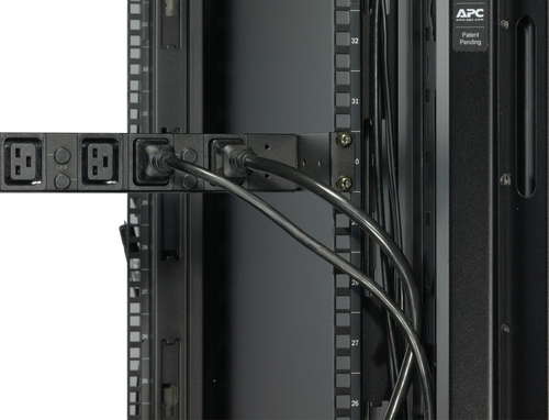 APC Basic Rack PDU AP7526 power distribution unit (PDU) 1U Black 6 AC outlet(s)