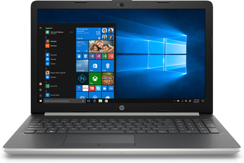 HP 15-da0057na Notebook 39.6 cm (15.6") Full HD Intel® Core™ i7 4 GB DDR4-SDRAM 2000 GB HDD Wi-Fi 5 (802.11ac) Windows 10 Home Black, Silver